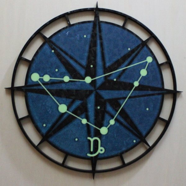 Capricorn constellation wall art