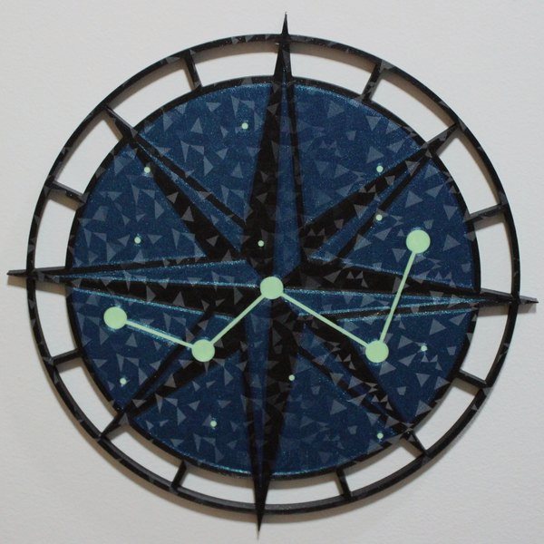 Cassiopeia constellation wall art