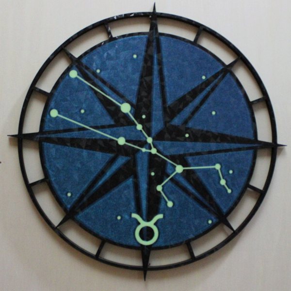 Taurus constellation wall art